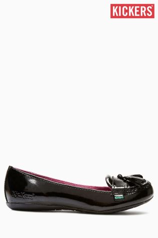 Black Kickers&reg; Verda Tassel Ballet Pump